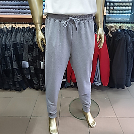 Kompak Ekin Ribana Paça Battal Beden Eşofman Altı GRİ-7XL