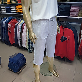 Kompak Ekin Kumaş Erkek Kapri GRİ-M