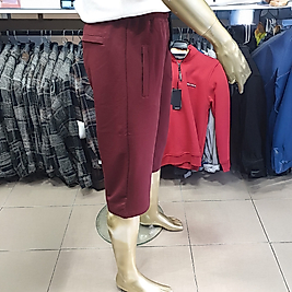 Kompak Ekin Kumaş Erkek Kapri KIRMIZI-XXL