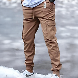Kargo Cepli  Pantolon Unisex HAKİ