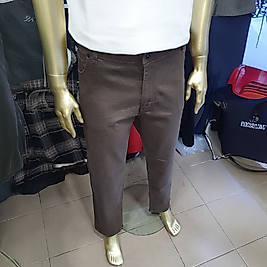 Erkek Baggy Geniş Kesim Rahat Pantolon KAHVE-36