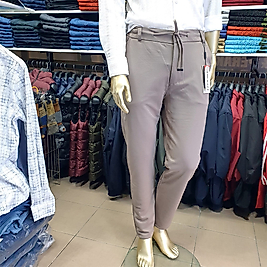 Erkek Jogger Model Rahat Kesim Pantolon VİZON-XXL