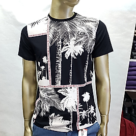 Desenli Erkek Penye Tişört