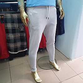 Kompak Ekin Ribana Paça Erkek Eşofman Altı GRİ-S