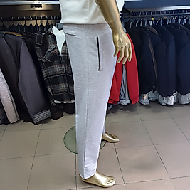 Kompak Ekin Düz Paça Erkek Eşofman Altı GRİ-XL