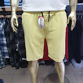 Günlük Erkek Spor Şort Modelleri SARI-S