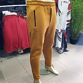 3 İplik Kalın Kumaş Erkek Eşofman Altı HARDAL-XXL