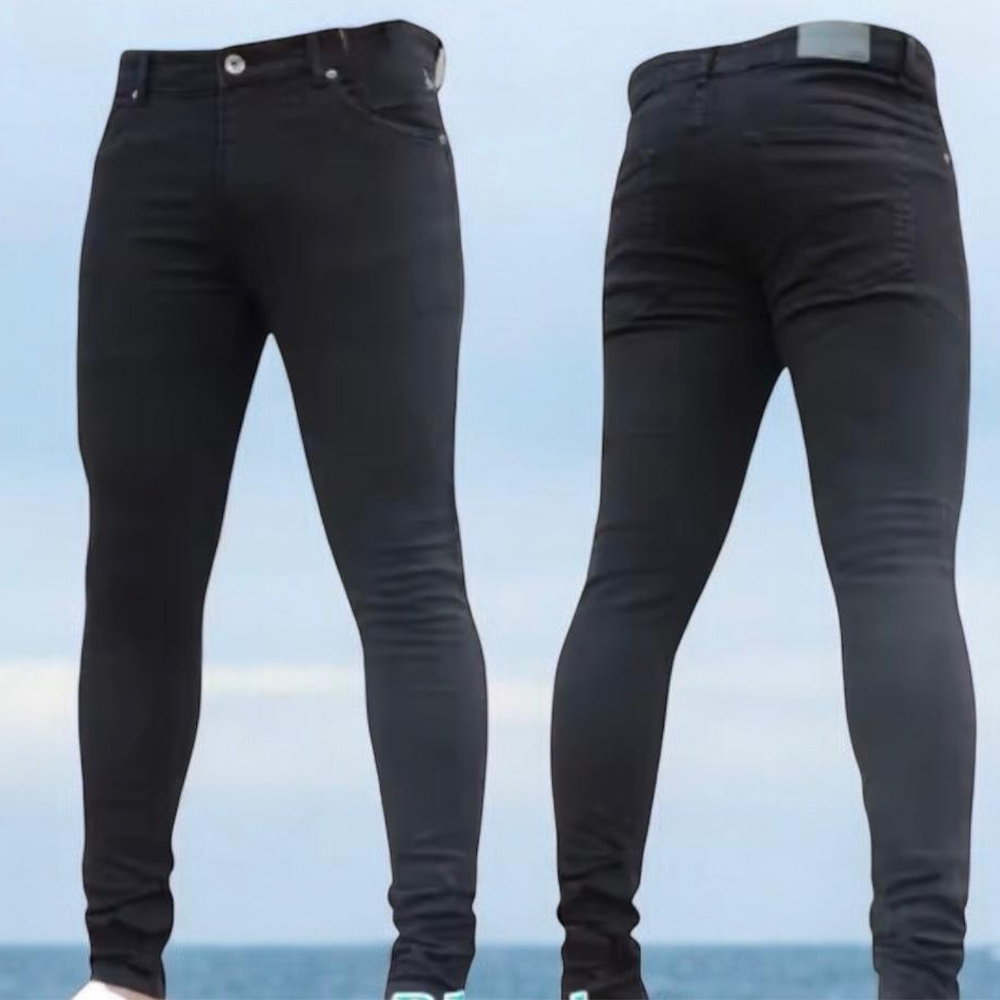 Slim fit kot pantolon