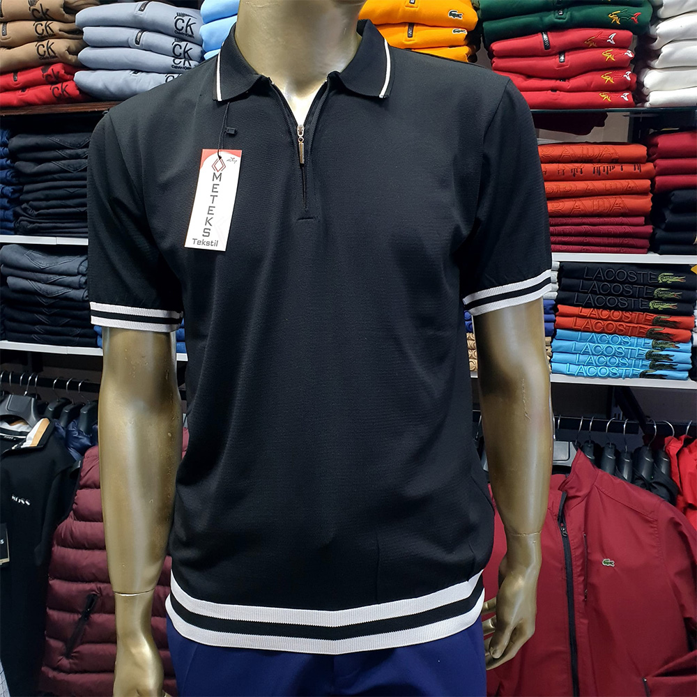 Polo Yaka Erkek Triko Tişört